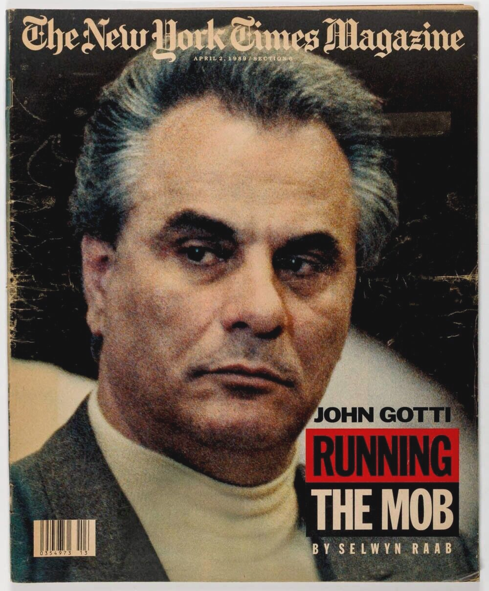 John Gotti GAMBINO MAFIA MOB Josie Borain AIDS Manila NEW YORK TIMES magazine US