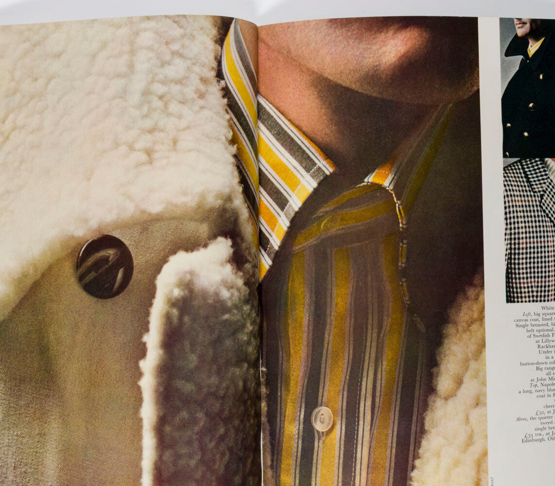 BRIAN JONES Anita Pallenberg HELMUT NEWTON Tara Browne VOGUE MEN November 1966