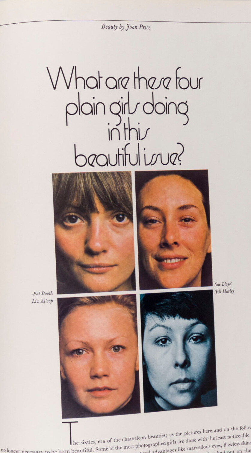 SARAH MOON Hans Feurer HARRI PECCINOTTI Sue Lloyd PAT BOOTH Peter Blake HARPER'S