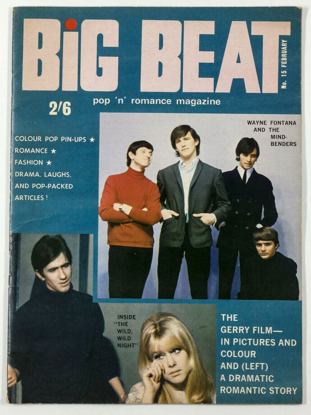 MINDBENDERS Graham Nash THE KINKS Hollies PRETTY THINGS Mods ~ Big Beat magazine