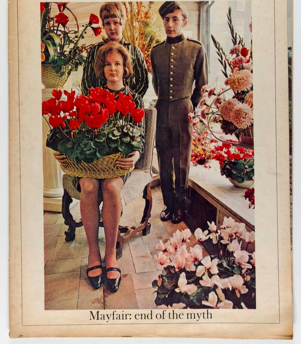 Fleur Cowles 60's MAYFAIR David Montgomery SUNDAY TIMES magazine LADY NEWBOROUGH