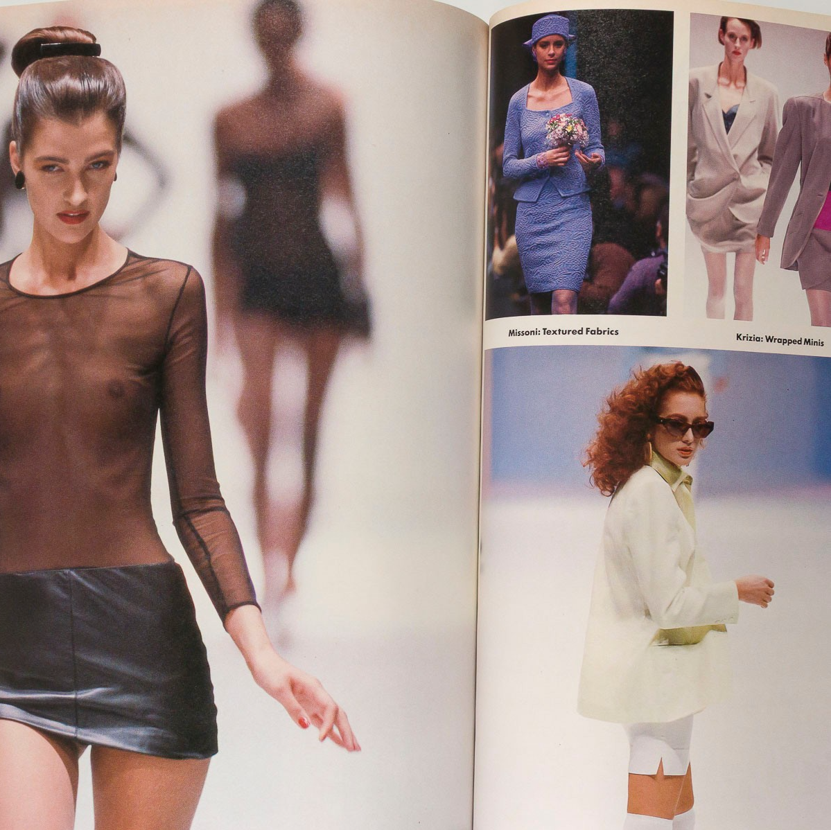 Tatjana Patitz RACHEL WILLIAMS Sandra Bernhard LA STYLE magazine March 1998 vtg