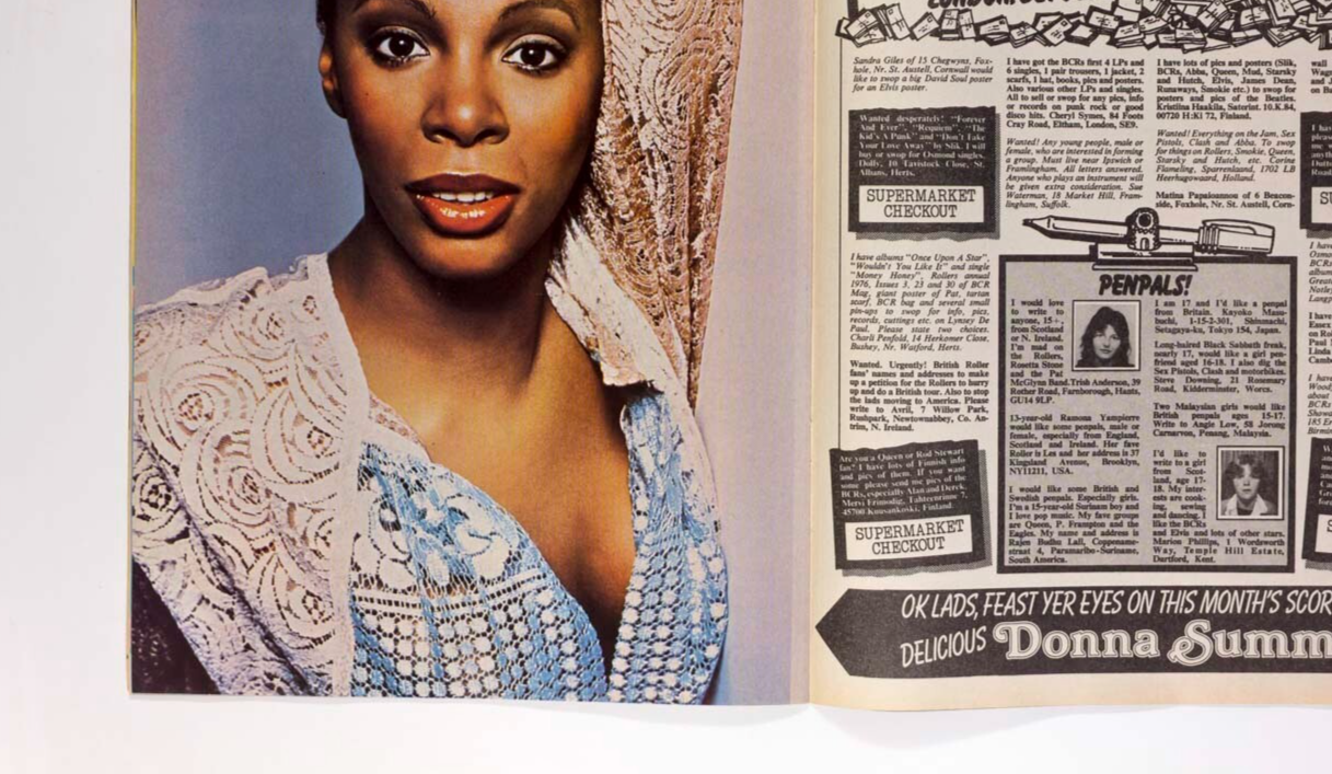 BILLY IDOL Donna Summer JAM Supersonic magazine December 1977 Skate City LYDON