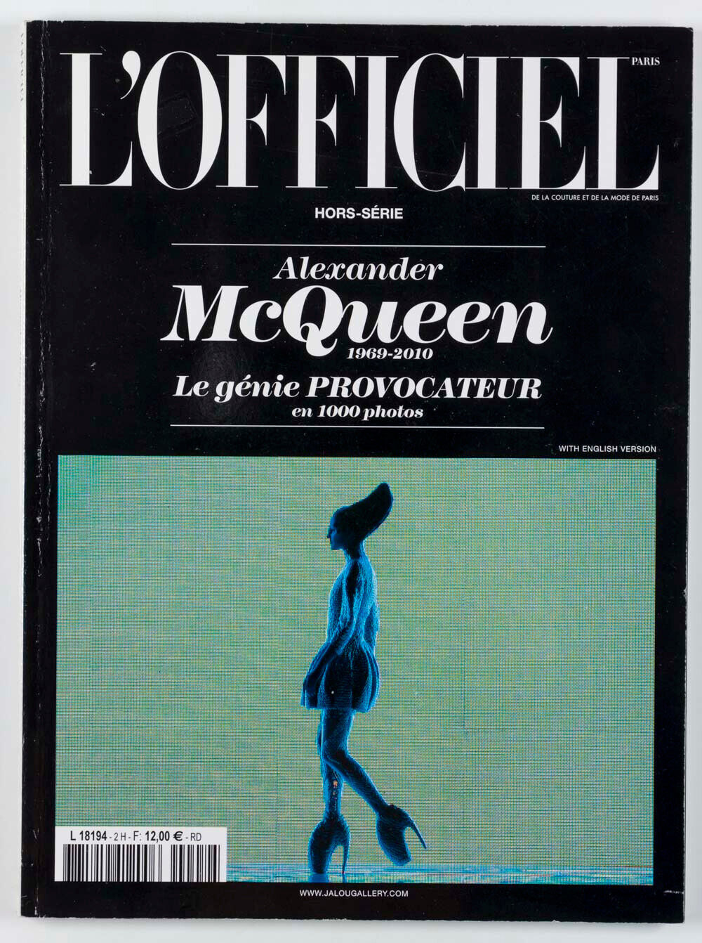 Lee Alexander McQueen Tribute issue COLLECTIONS English Text L’OFFICIEL magazine