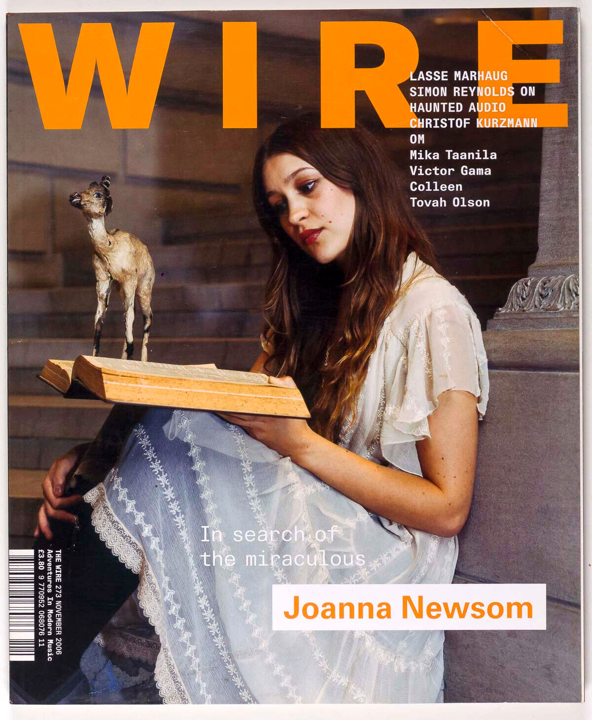 Joanna Newsom LASSE MARHAUG Victor Gama WIRE magazine 2006 November TOVAH OLSON