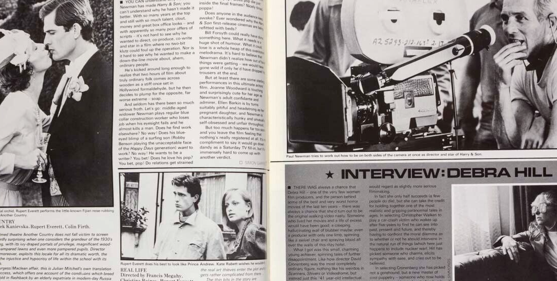 David Sylvian DEBRA HILL Steve Davis MUHAMMAD ALI Sylvia Kristel  BLITZ magazine