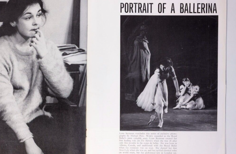 Lousada PETER SELLERS Lynn Seymour TATLER magazine January 1962 La Ruche Paris