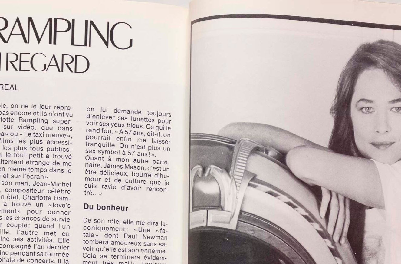 CHARLOTTE RAMPLING Sydne Rome DAYTONA BEACH Golf L'OFFICIEL HOMMES April 1982 28