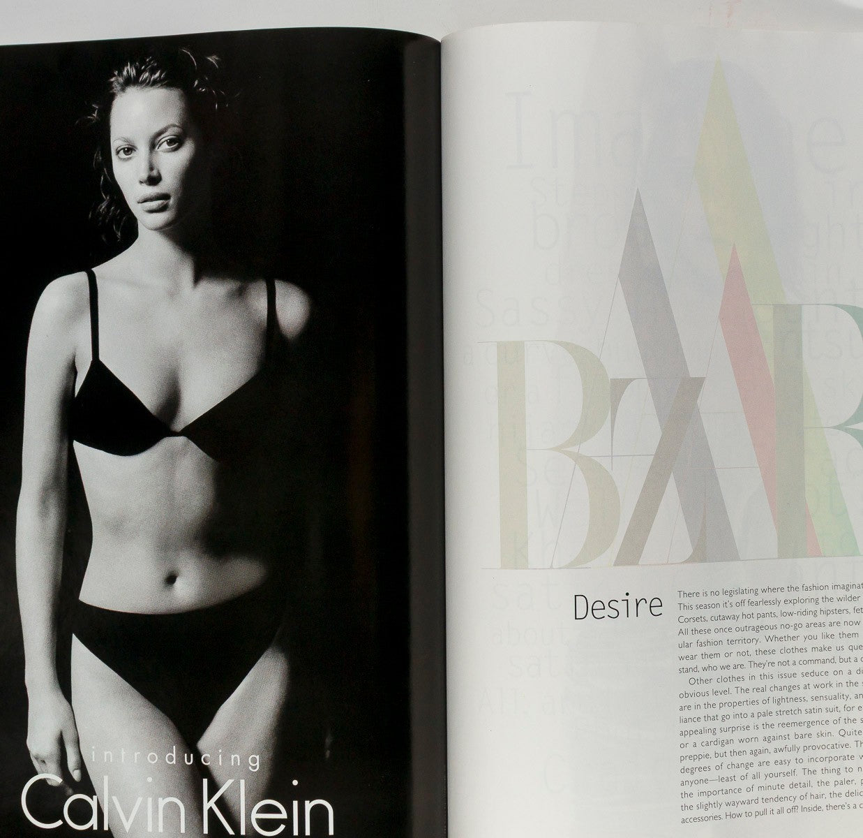 Shalom Harlow MADONNA VERSACE Parker Posey HARPER'S February 1995 Amber Valletta