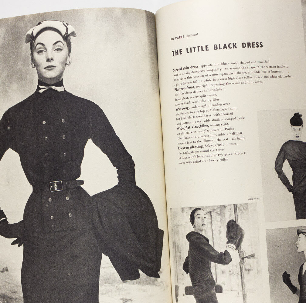 GIVENCHY Frances McLaughlin NORMAN PARKINSON Cecil Beaton ~ VOGUE September 1952