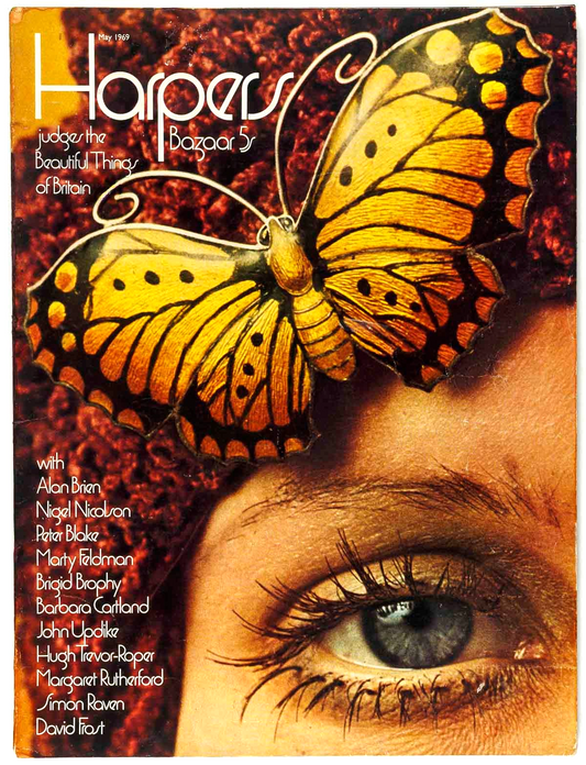 SARAH MOON HARRI PECCINOTTI Peter Blake SUE LLOYD Harper's Bazaar May 1969