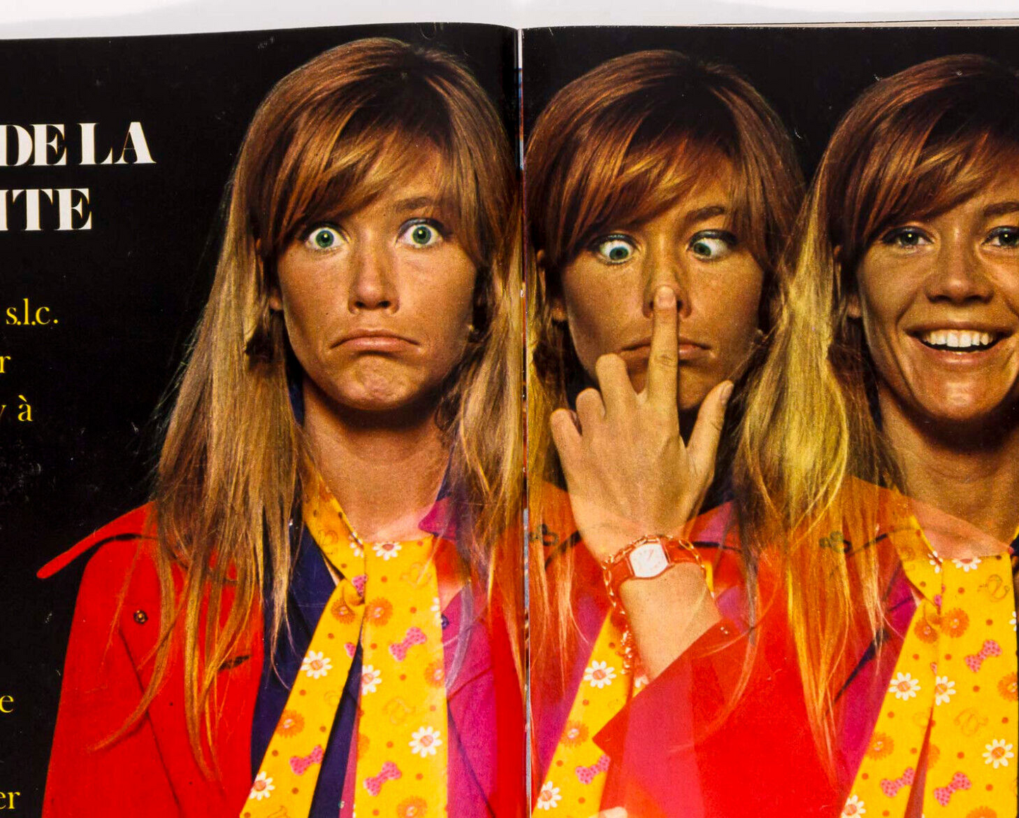 JIMI HENDRIX Sandie Shaw FRANCOIS HARDY Johnny Hallyday ADAMO Copains magazine