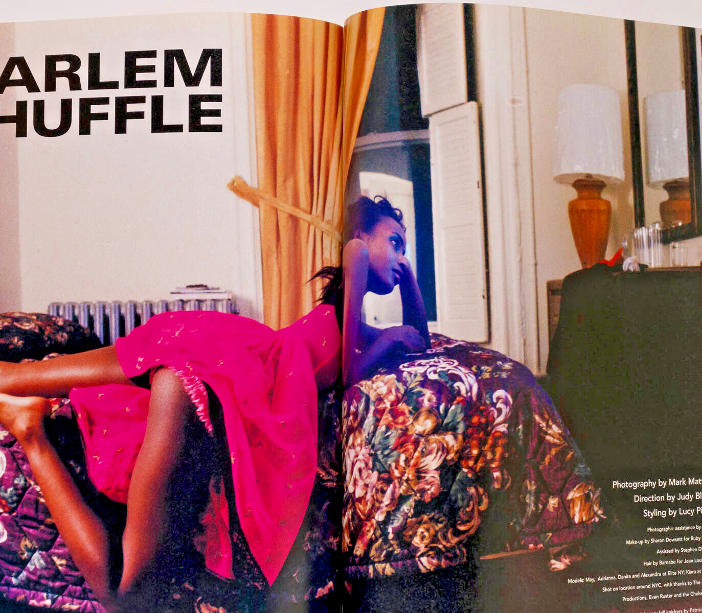 Amber Valletta KIRSTEN OWEN Adriana Lima i-D March 1999 Pina Bausch YAMAMOTO Raf