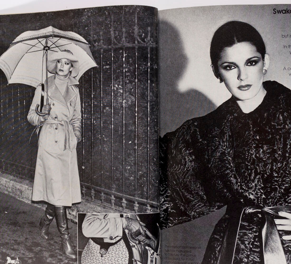 Twiggy GUY BOURDIN Cathee Dahmen JERRY HALL Profumo ~ Diamond Jubilee Vogue 1916