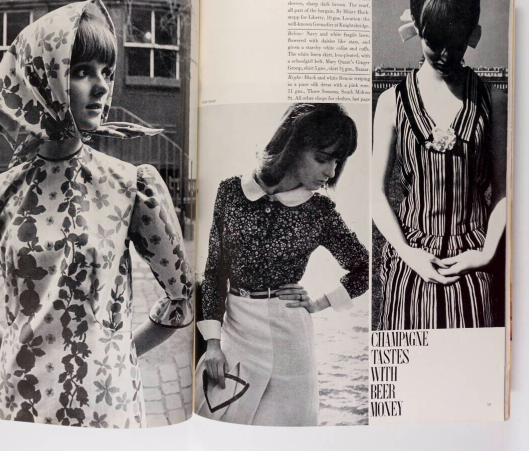 LAUDOMIA HERCOLANI Jean Shrimpton KENNINGTON Helmut Newton SANDRA PAUL Wan VOGUE