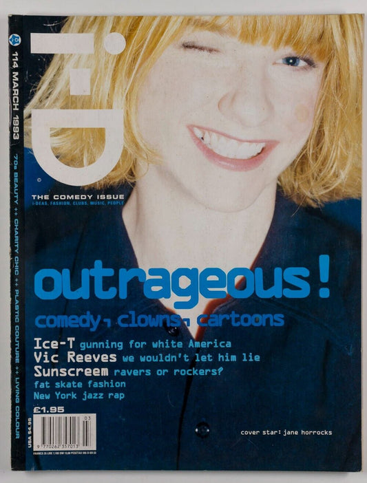 Jane Horrocks HARRY HILL Emma Balfour WOLFGANG TILLMANS Helmut Lang i-D magazine