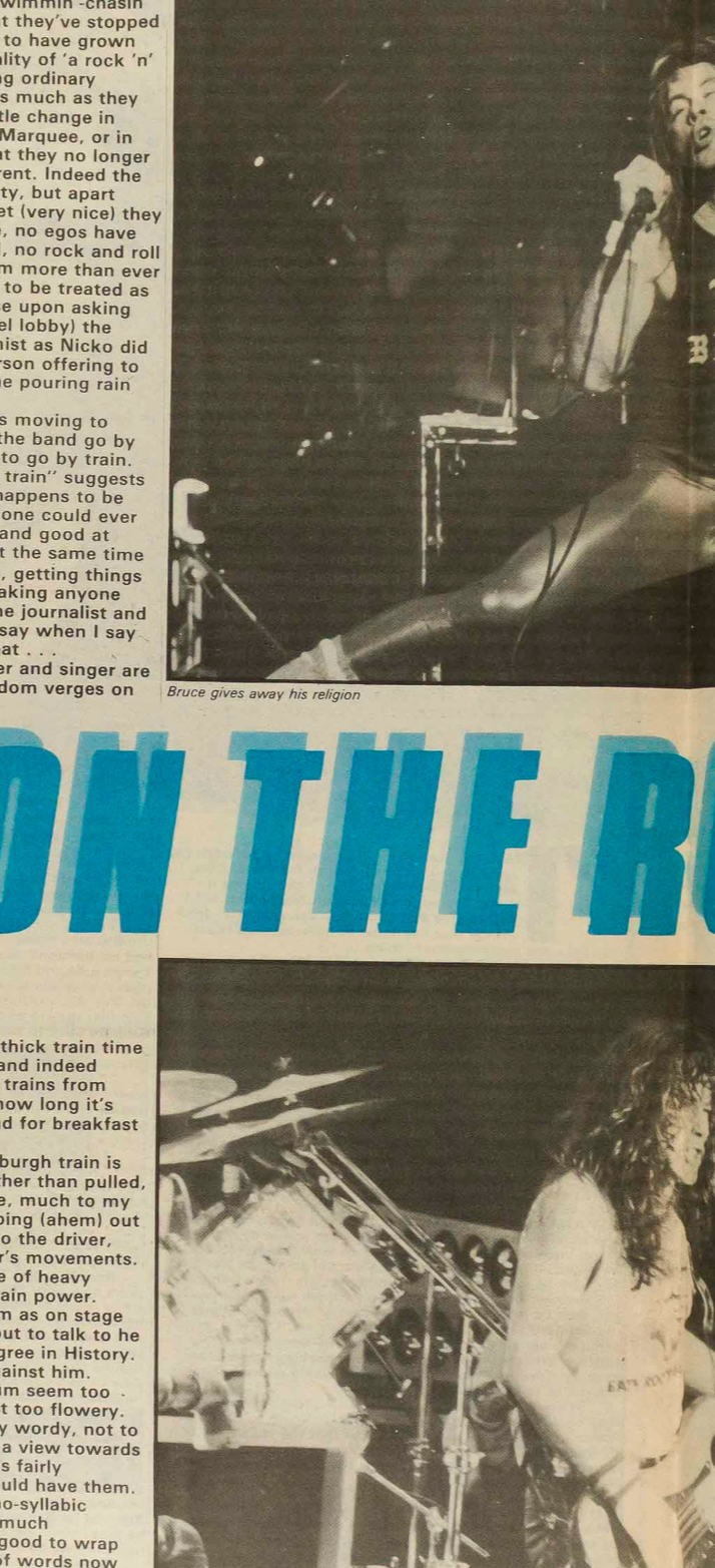 IRON MAIDEN Dave Murray GIRLSCHOOL George Martin PHIL EVERLY Soundmaker Jun 1983