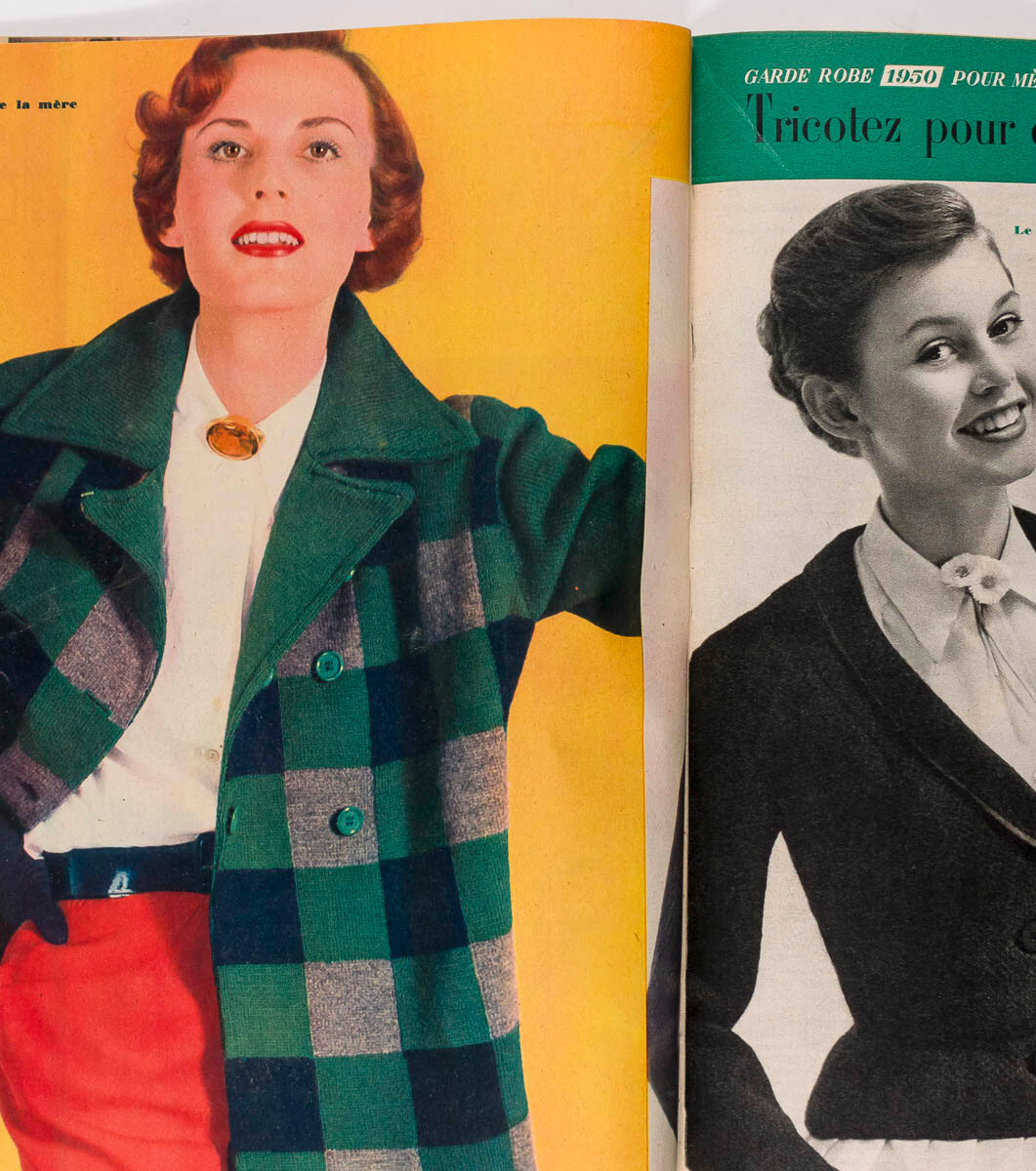 Brigitte Bardot cover & inside Jean Jacquelin FRENCH ELLE MAGAZINE May 1950 232