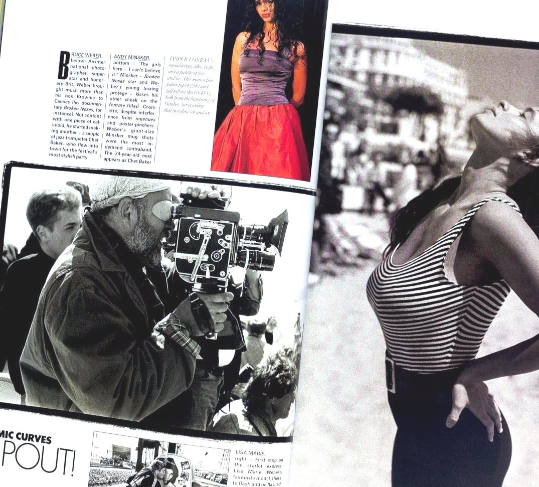 Madonna BRUCE WEBER Galliano PET SHOP BOYS Cindy Crawford UK Elle September 1987