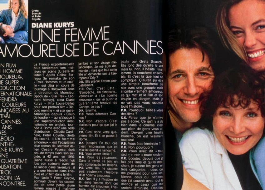 ESTELLE LEFEBURE Carla Bruni TALISA SOTO Elle magazine 11 May 1987 Greta Scacchi