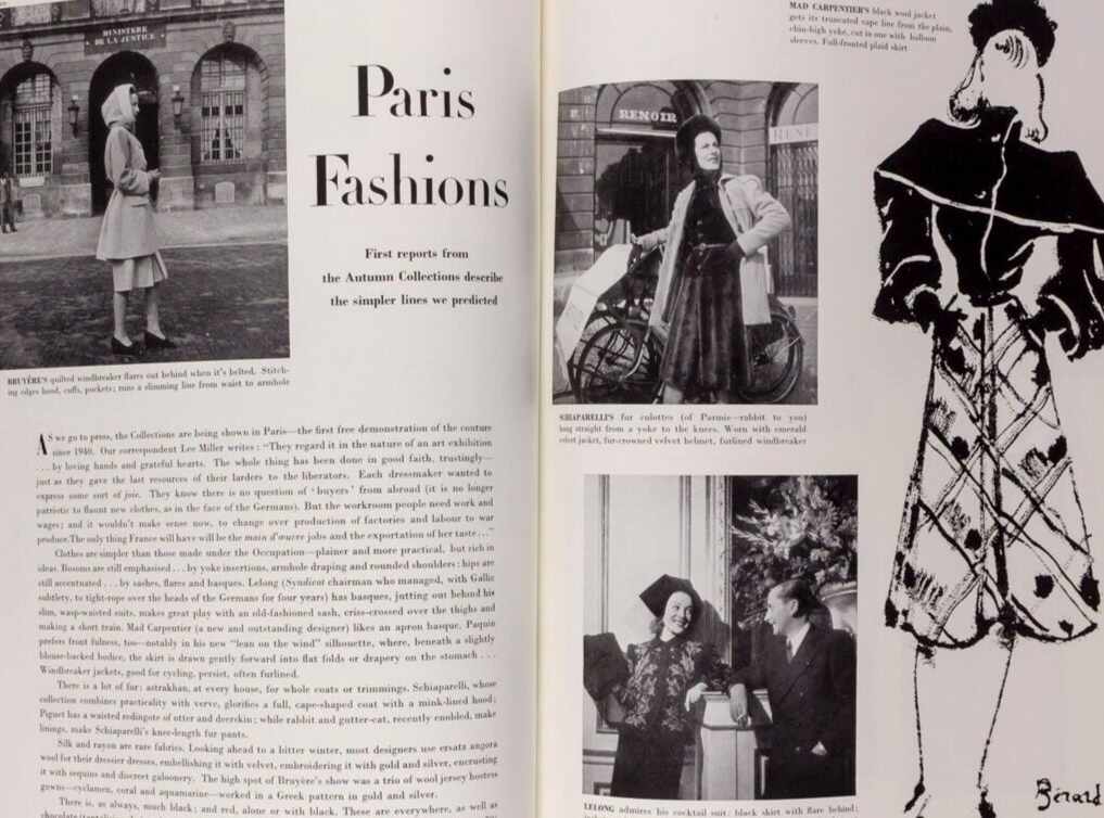 LEE MILLER Patterns PENN Feliks Topolski NORMAN PARKINSON Christian Berard VOGUE