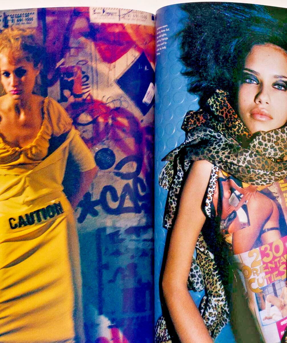 Amber Valletta KIRSTEN OWEN Adriana Lima i-D March 1999 Alexander McQueen PRADA