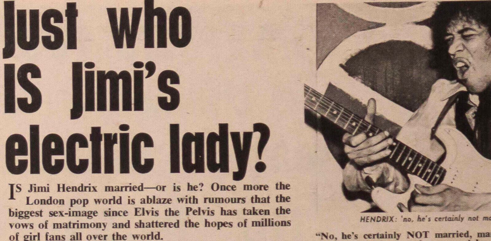 Jimi Hendrix GRAHAM NASH The Who DISC & MUSIC ECHO magazine BEATLES Ringo Starr