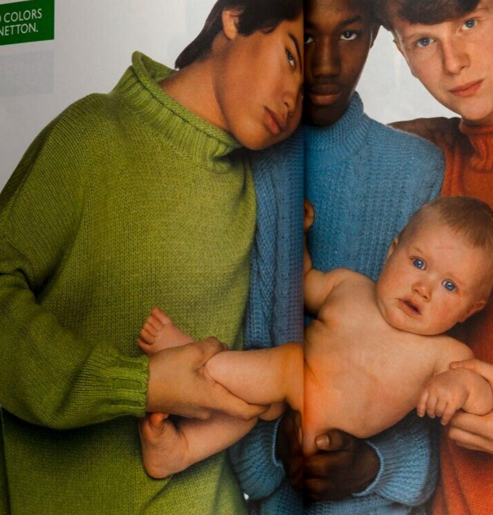 Colors magazine No. 1 UNITED BENETTON Oliviero Toscani FALL WINTER 1991 LOOKBOOK