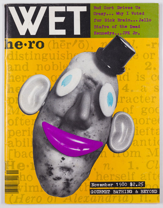 HERB RITTS Robert Smithson JELLO BIAFRA Bud Cort GREGORY CORSO Wet magazine 1980