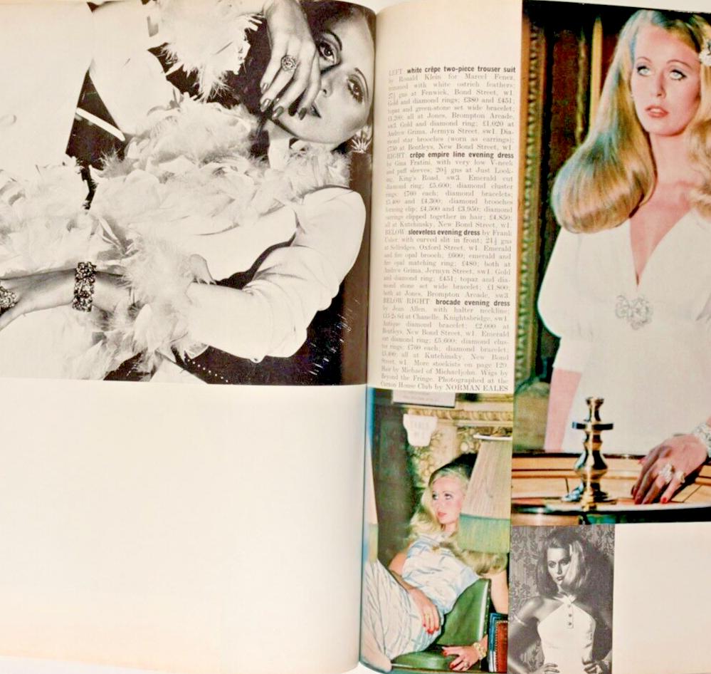 Marisa Berenson RALPH STEADMAN VAUGHAN Kaffe Fassett QUEEN Magazine October 1968