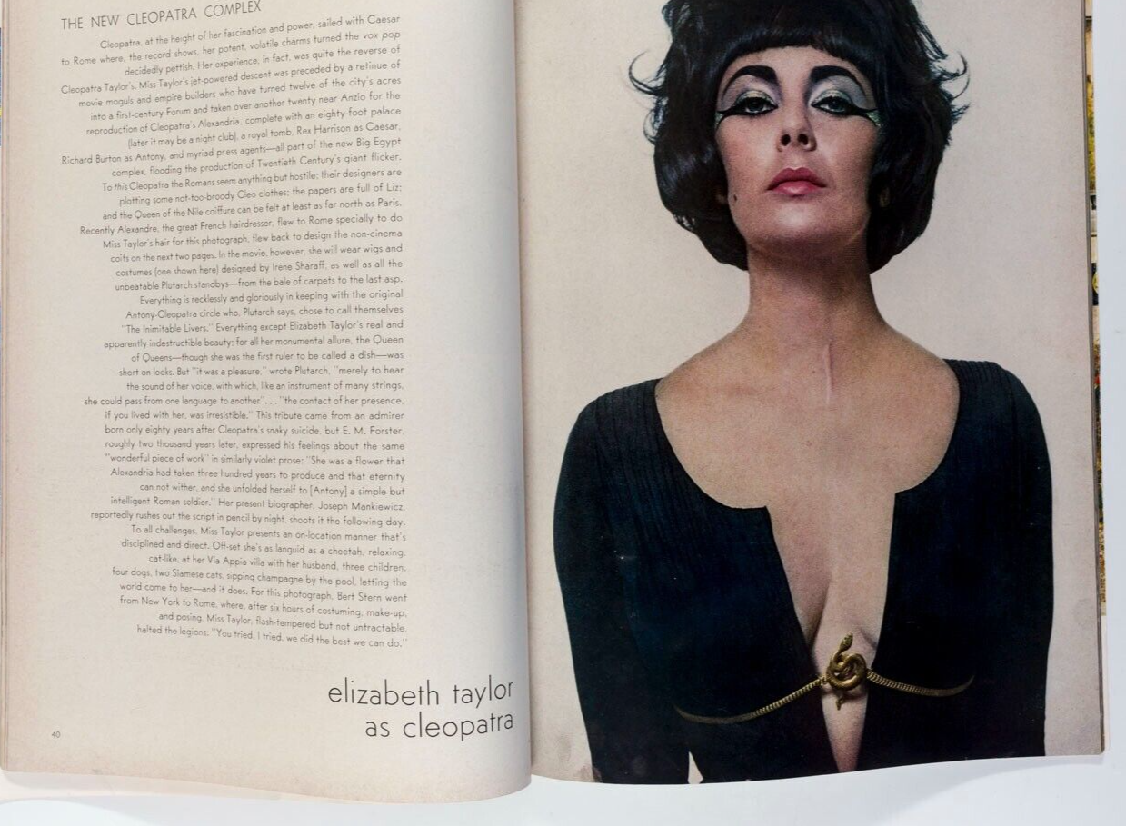 Wilhelmina Cooper KITTEN Elizabeth Taylor RENE BOUCHE Bruce Davidson HORST Vogue