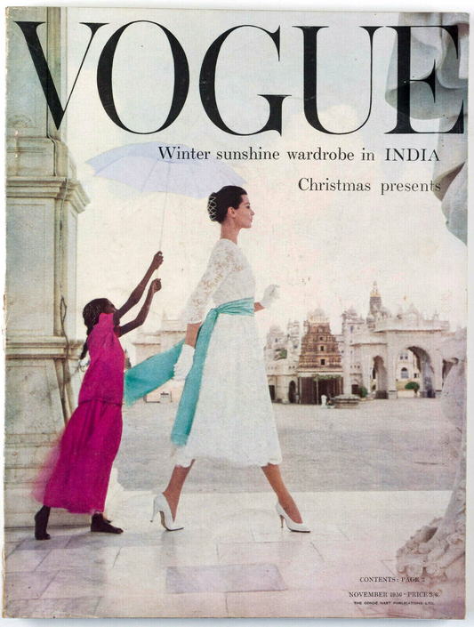 NORMAN PARKINSON Jaipur INDIA Anne Gunning PICASSO Rene Gruau BOUCHE Klein VOGUE