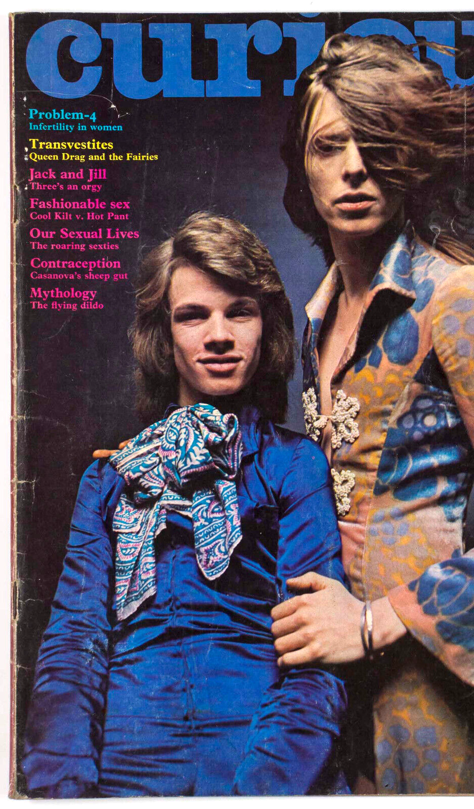 David Bowie MR FISH Man Who Sold The World VTG Freddie Burretti CURIOUS magazine