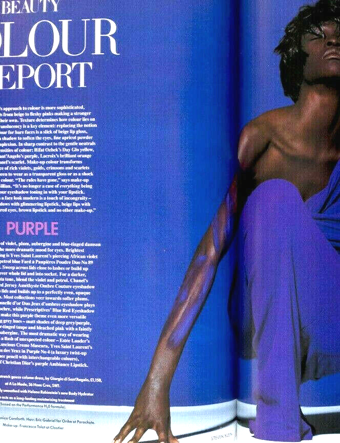 Claudia Schiffer HERB RITTS Tatjana Patitz STEVEN KLEIN Paulina Porizkova VOGUE