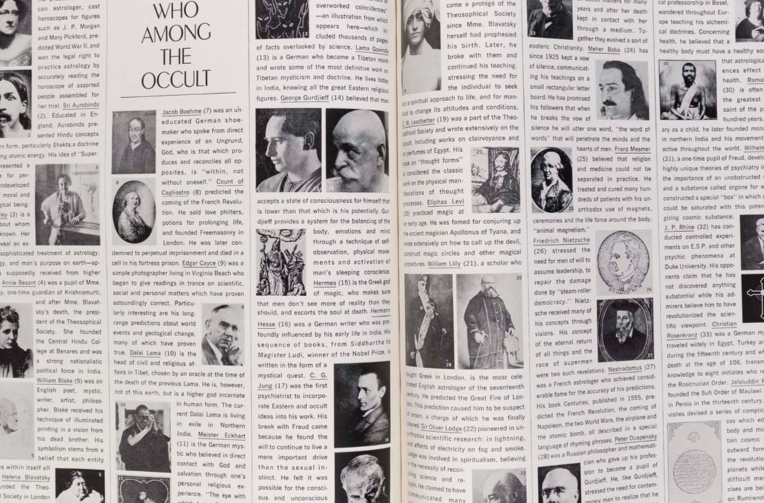 OCCULT Zodiac Cult OLIVIA HUSSEY Harpers Bazaar 1968 October DONNA MITCHELL Hiro