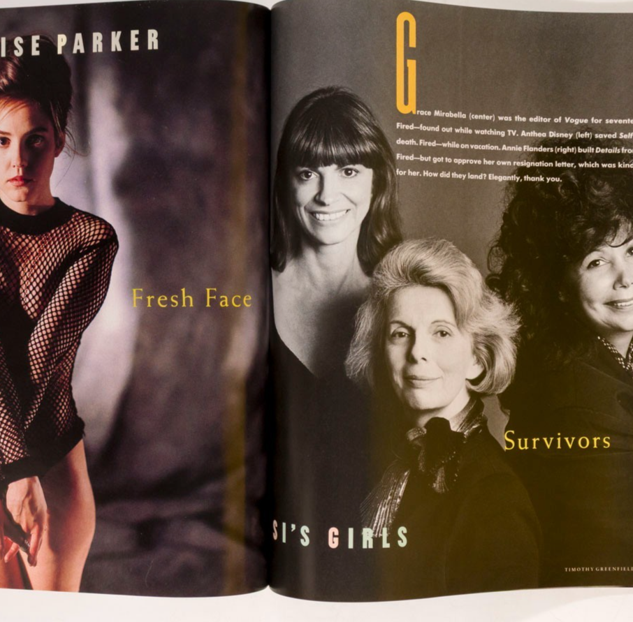 Laura Palmer PETER BOGDANOVICH Mary-Louise Parker ESQUIRE magazine August 1990