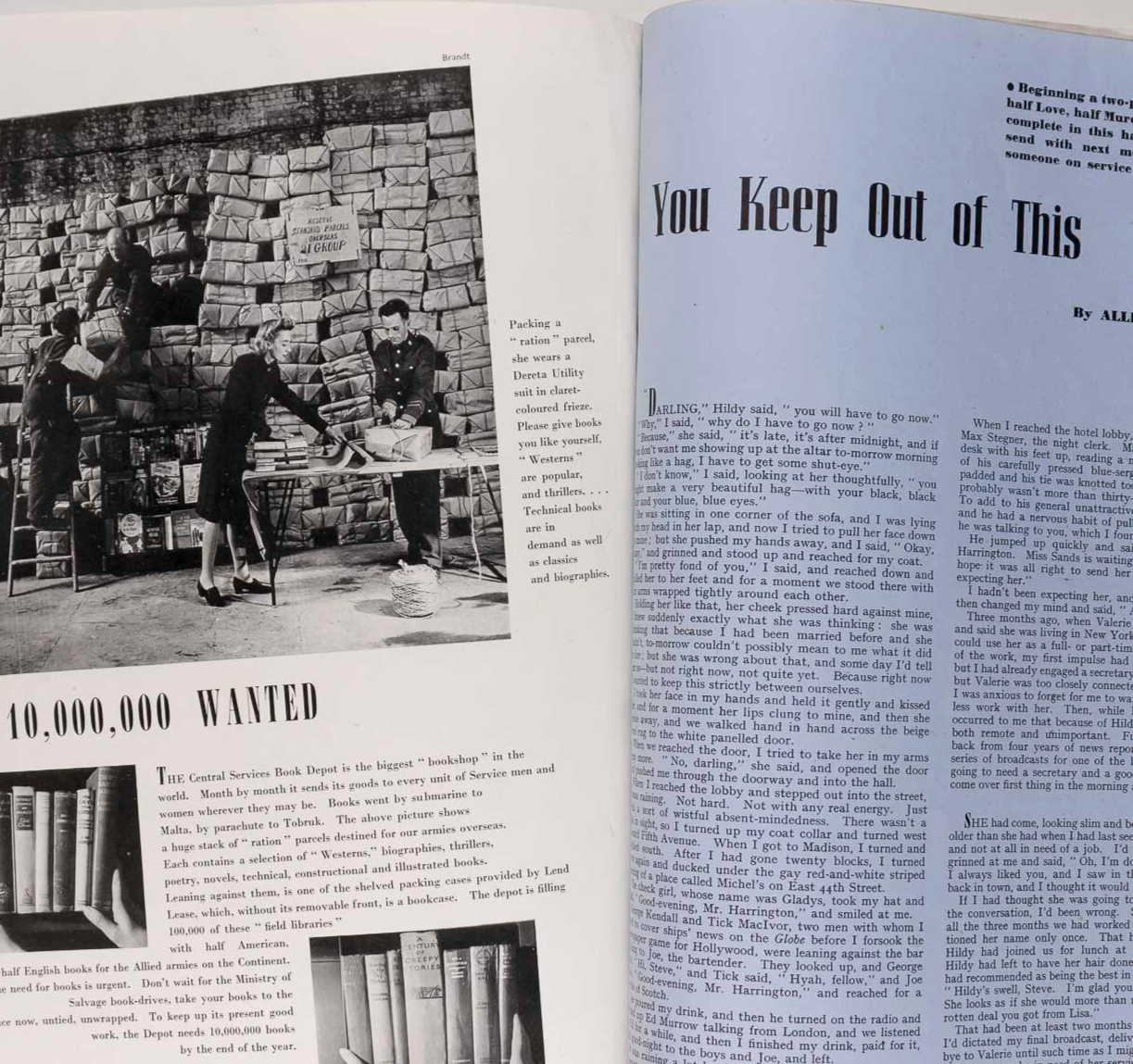 Tage Werner SHIRLEY TEMPLE Bill Brandt HARPER'S BAZAAR July 1944 HOYNINGEN-HUENE