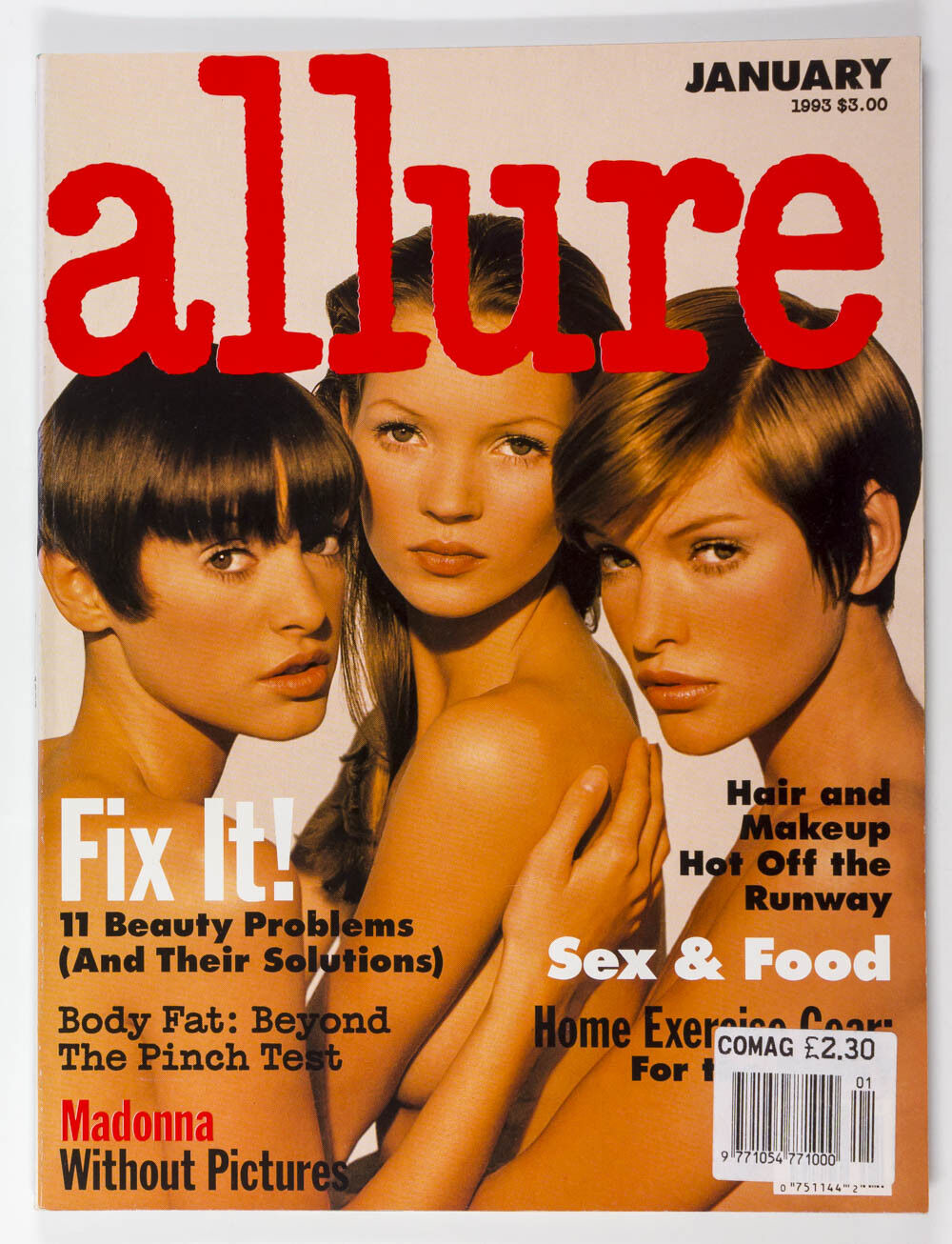 KATE MOSS Patricia Hartmann VANESSA PARADIS Patricia Velasquez ALLURE magazine