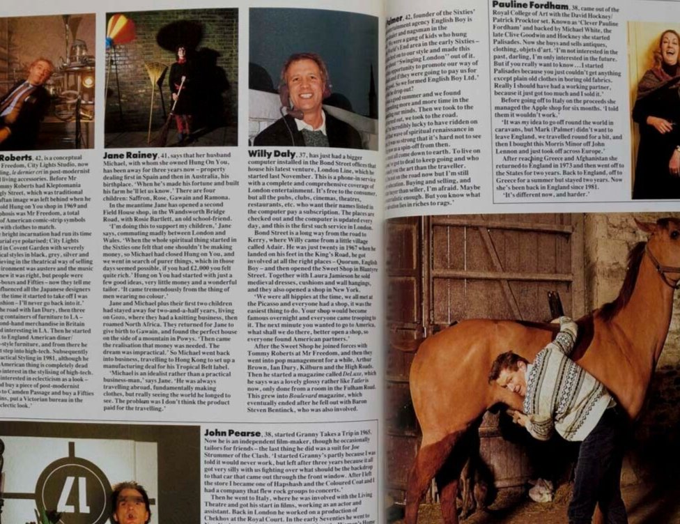 JPG Steve Lundquist MARK PALMER Tatler magazine HERB RITTS Jack Nicholson BEATON