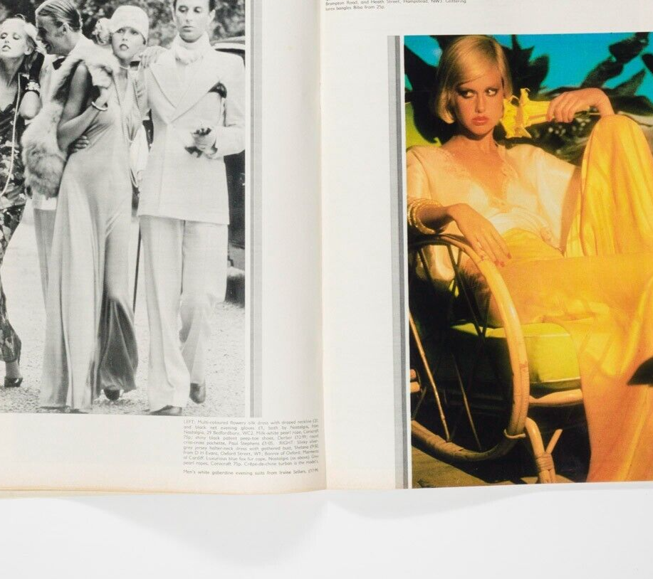 Alain Delon GIRL BAND FANNY Mike Berkofsky VTG 70s FASHION Monaco HONEY magazine