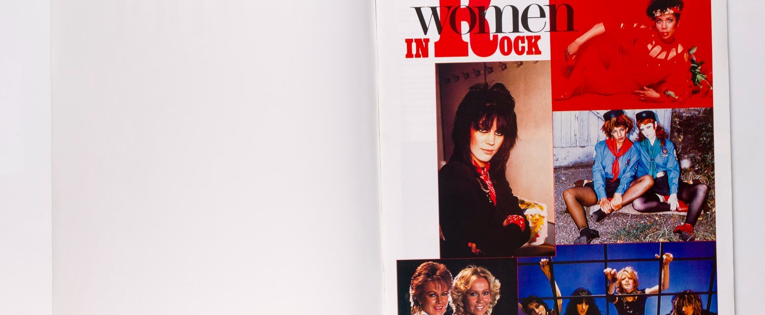 Kate Bush BLONDIE Annie Lennox BOW WOW Girlschool BEKI BONDAGE Women in Rock UK