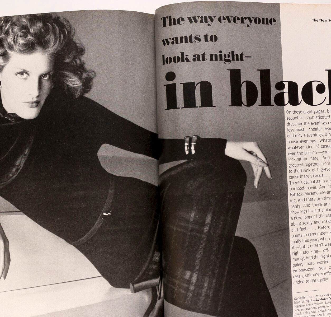 Lauren Hutton CHER Lagerfeld HANAE MORI Halston RENE RUSSO Warhol VOGUE Sep 1974