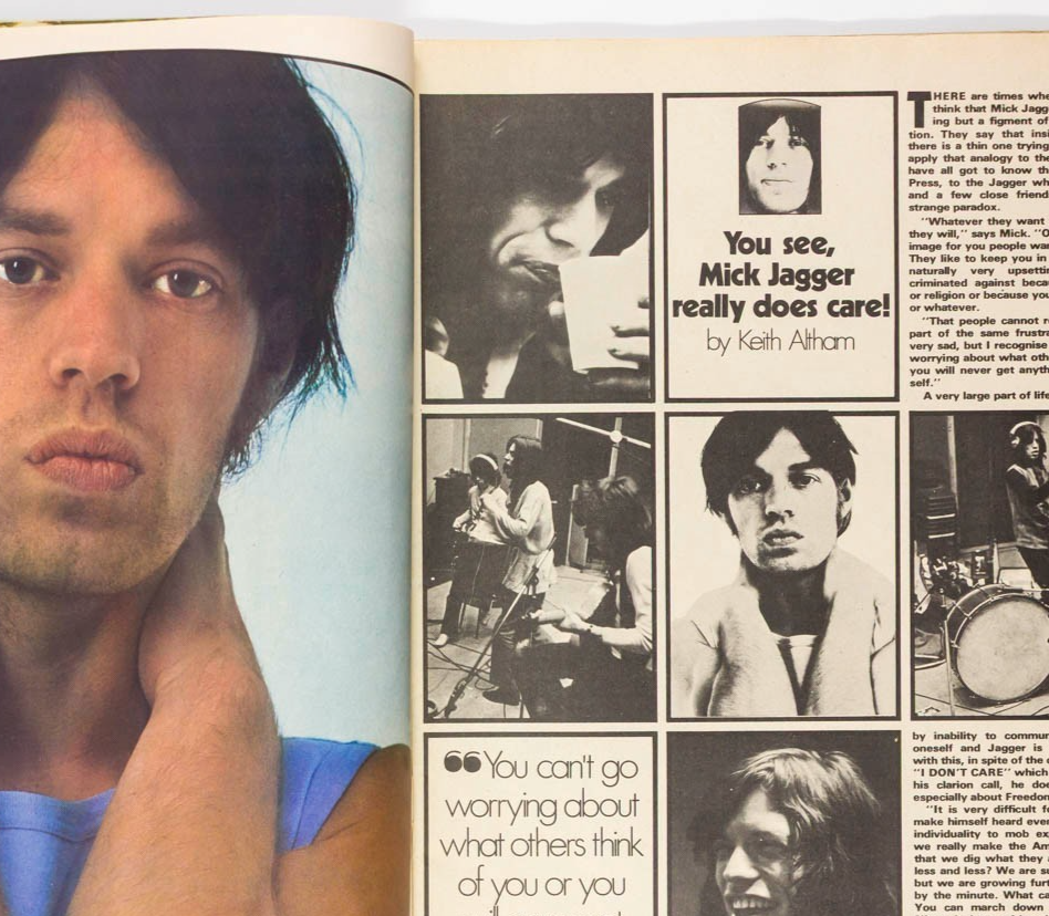 Mick Jagger DENNIS WILSON CHARLES MANSON Kenny Everett MC5   Rave September 1969