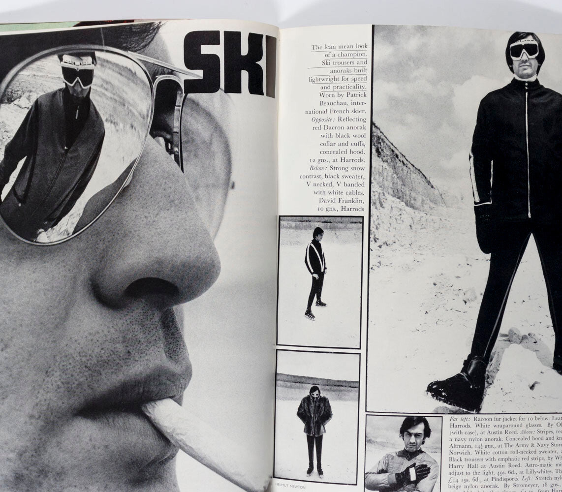 BRIAN JONES Anita Pallenberg HELMUT NEWTON Tara Browne VOGUE MEN November 1966