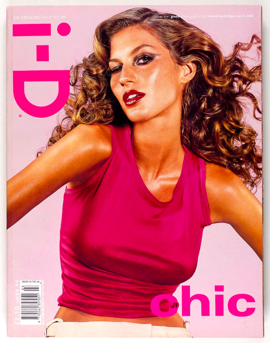 Gisele Bundchen STELLA TENNANT Fiona Apple STUSSY Aldo Cibic PRADA i-D magazine