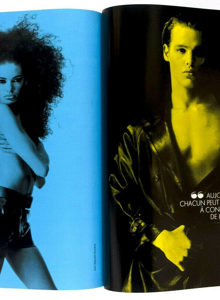 ANDY WARHOL Claire Dhelens INES DE LA FRESSANGE Lacroix YSL Adidas ELLE magazine