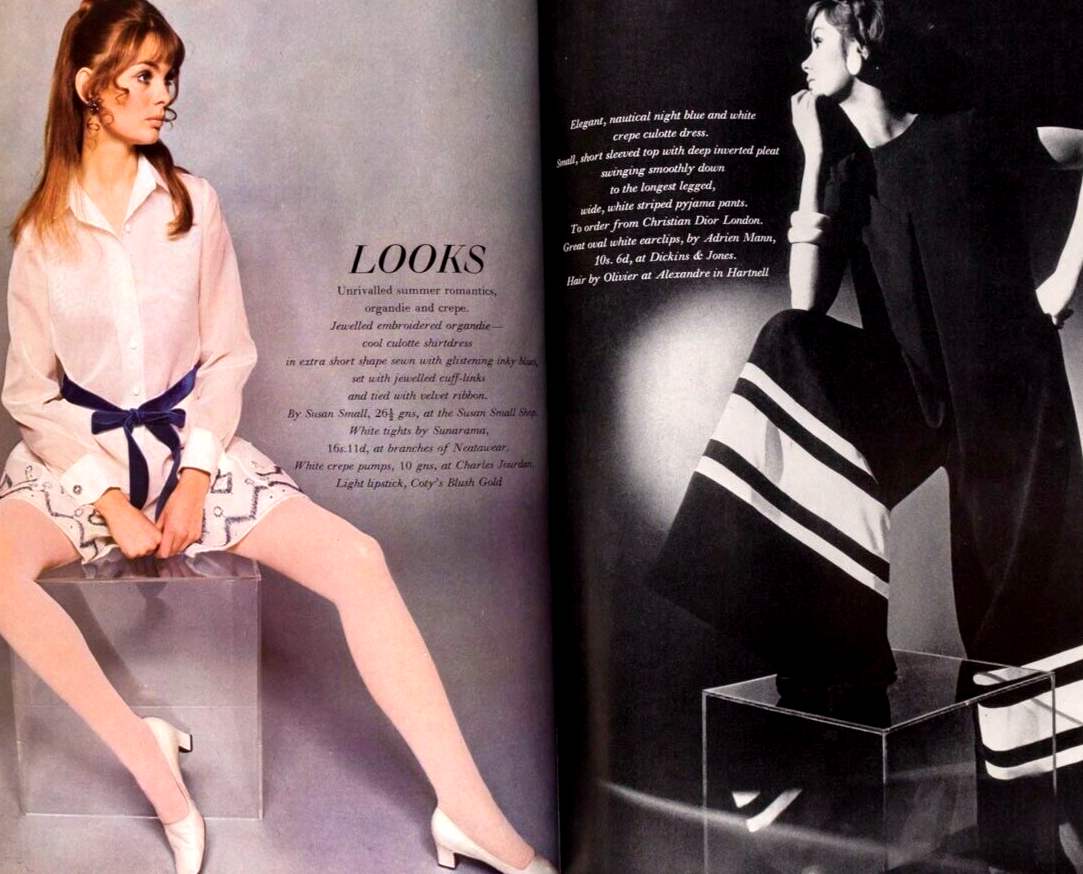 Celia TWIGGY Shrimpton MIA FARROW Vogue June 1967 FRANCOIS HARDY Julie Christie