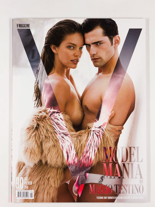 Sean O'Pry EMILY DIDONATO Mario Testino V FASHION MAGAZINE Fall Preview 2014 90