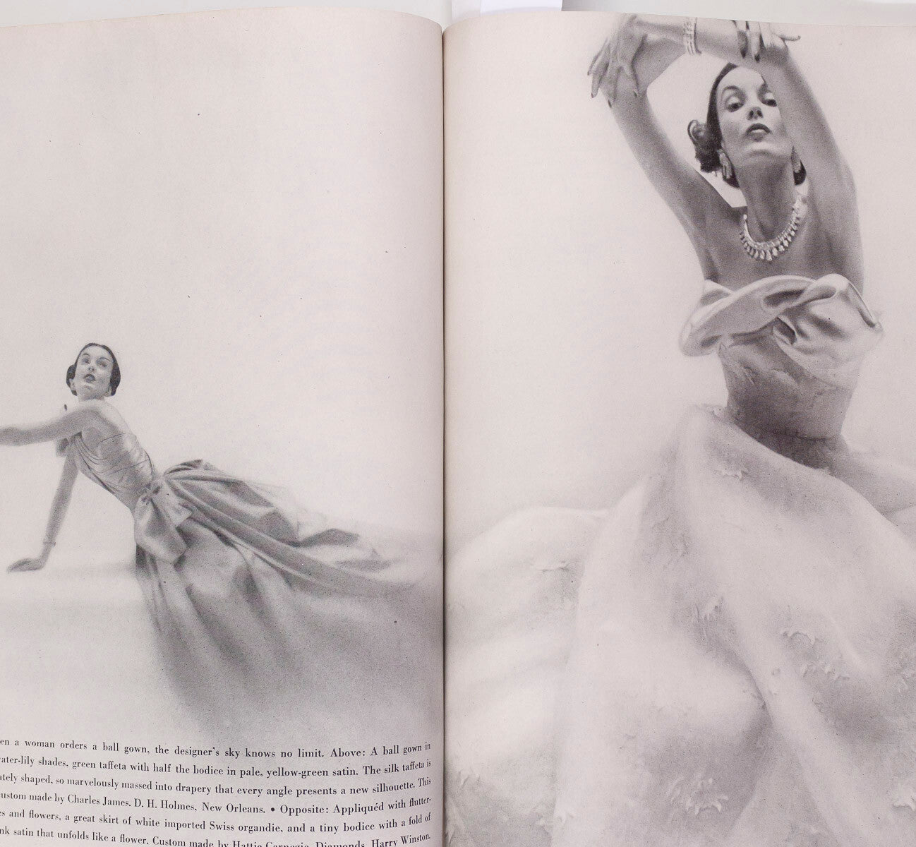 AVEDON Charles Addams BALENCIAGA Harpers March 1948 Vertes FLW Virginia Woolf