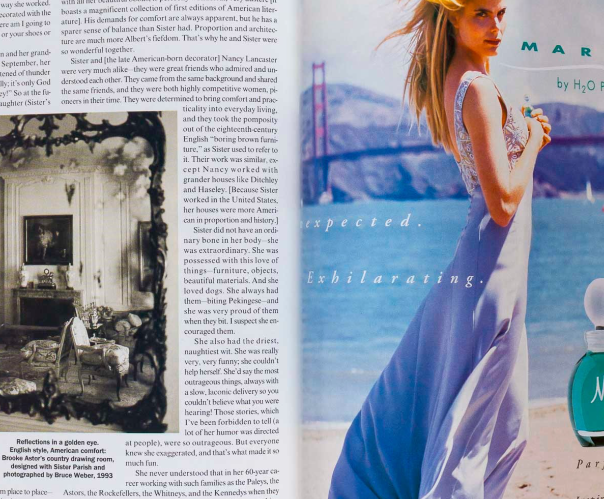 CINDY CRAWFORD Rem Koolhaas IONE SKYE Tatjana Patitz  VOGUE November 1994 Warhol